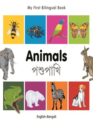 cover image of My First Bilingual Book–Animals (English–Bengali)